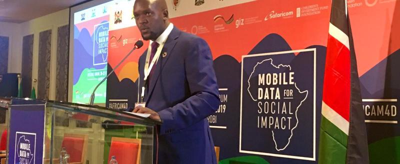 Davis Adieno opens Mobile Data for Social Impact