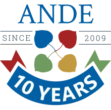 ANDE 10 Years Logo