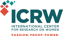 International Center for Research on Women Logo