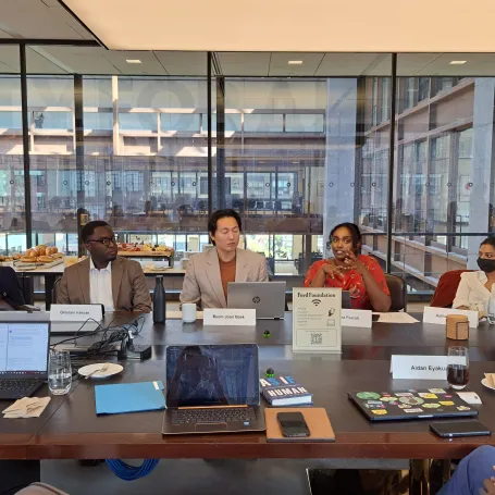 Data Values Advocates presenting at the Global Partnership Board meeting Sept 2024