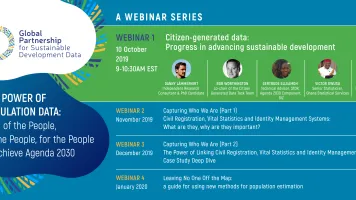the power of population data webinar series