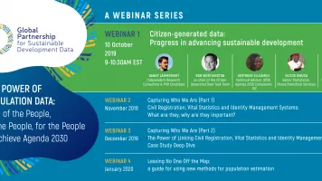 the power of population data webinar series