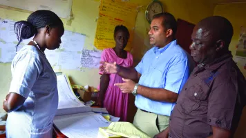 CDC’s Field Epidemiology Training Program teaches Sierra Leone health workers skills to keep communities and the world safe from infectious diseases.