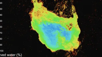 All time water summary (2013-2019) of Lake Sulunga, Tanzania