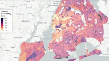 US Covid19 Vulnerability Map