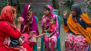 Breaking down barriers to eye health in South Asia. Narsingdi district, Bangladesh © Sightsavers/ Reza Shahriar Rahman.