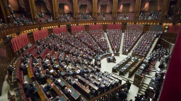 Birds-eye view of an assembly