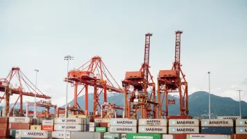 Port in Vancouver, Canada. Credit- Kyle Ryan via Unsplash  