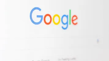 Google landing page screenshot. 