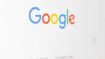 Google landing page screenshot. 
