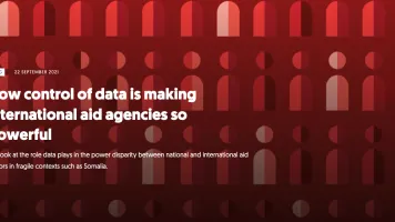 Blog title appears on illustrated background featuring red and pink shapes.