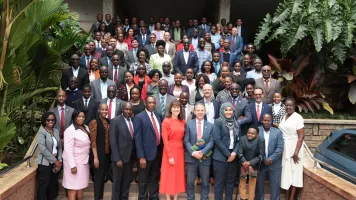 Group photo during the National Launch of the Power of Data in Kenya, April 2024