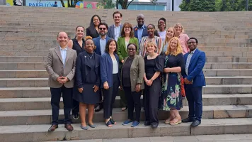 The Global Partnership team at the UN World Data Forum