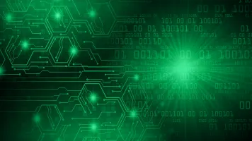 Shutterstock - digital landscape and code 