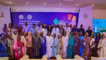 Group photo at the Nigeria IDC launch 