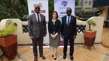 GDF-KSEC leaders at media breakfast 10 March