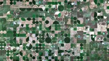 Amarillo Texas Farmland on open data satellite data  by M. Jurzyk