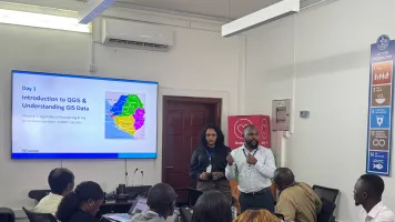 RCRMD deliver GIS training for officials in Sierra Leone, July 2026