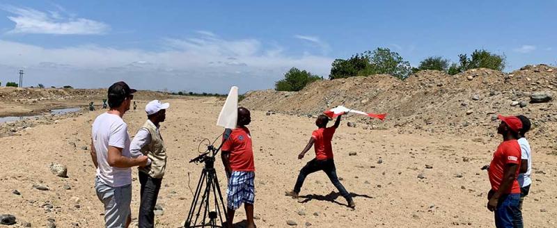 Drones for water detection