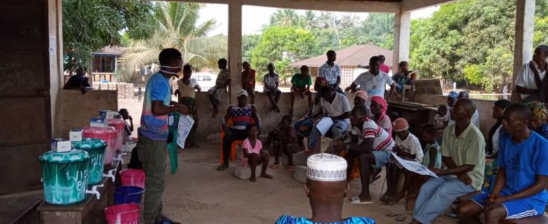 COVID-19 prevention education in Sierra Leone