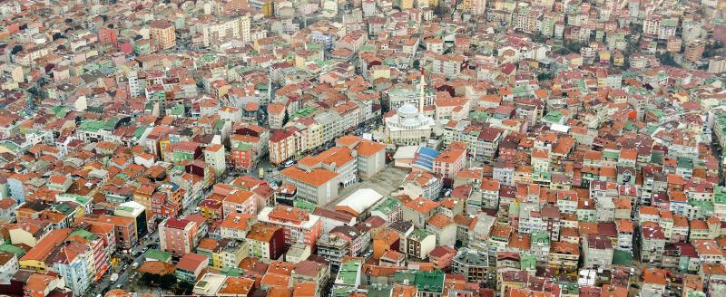 aerial photo of a city