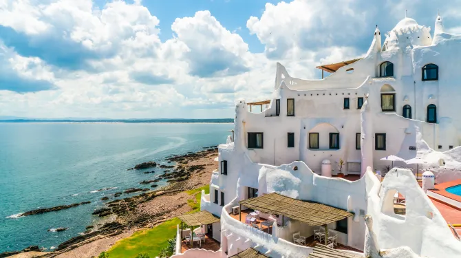 Punta del Este beach view