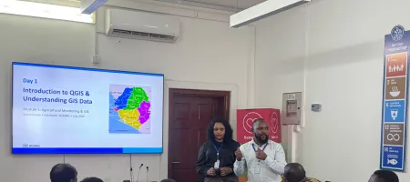 RCRMD deliver GIS training for officials in Sierra Leone, July 2026