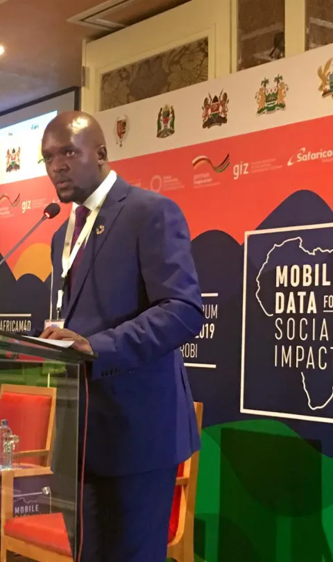 Davis Adieno opens Mobile Data for Social Impact