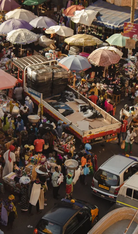 Makola Market, Accra, Ghana cc: Erin Johnson