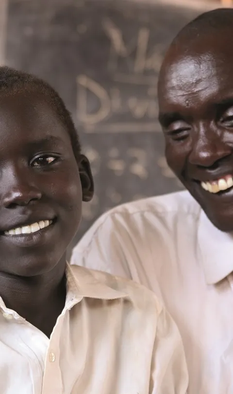 Simon and his father Daniel
