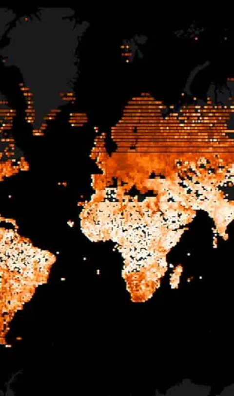 World map 