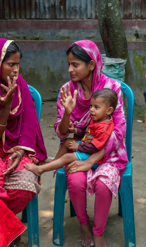 Breaking down barriers to eye health in South Asia. Narsingdi district, Bangladesh © Sightsavers/ Reza Shahriar Rahman.