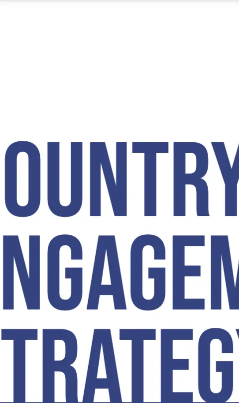 Country engagement strategy cover 