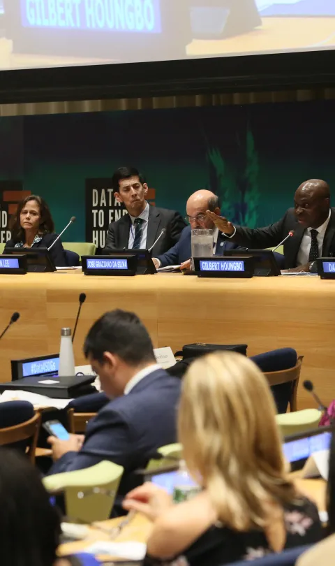 Event panel at the UN HQ