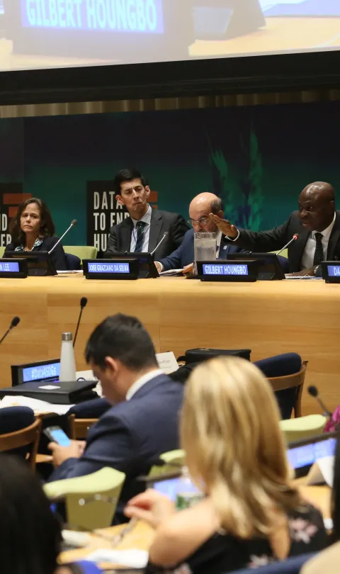 Event panel at the UN HQ