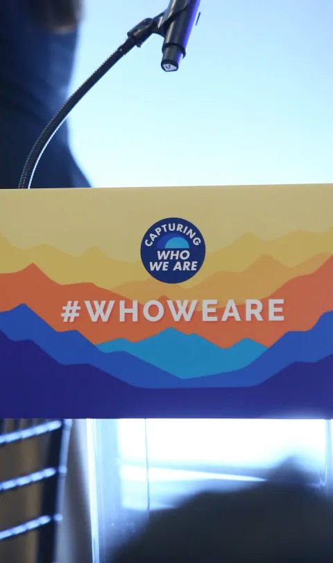 Capturing Who We Are banner