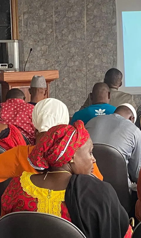 Participants at the Food Security and Agricultural Data event in Guinea in June 2024