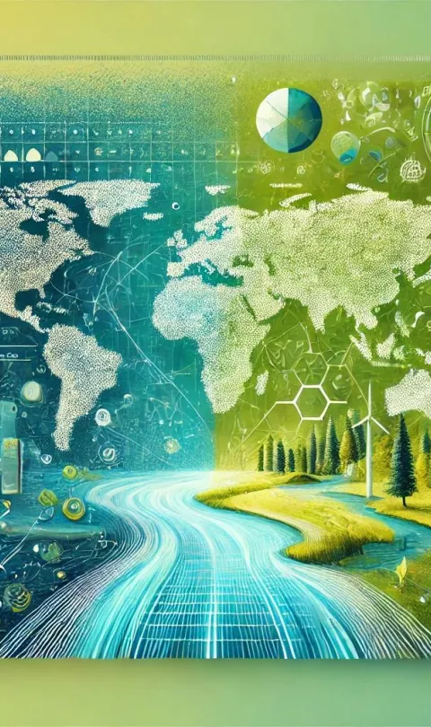 AI redition of the "data for climate action"