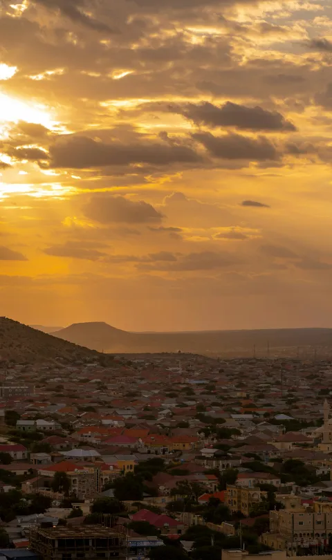 Sunset in Somalia - Abdulkadir Hirabe