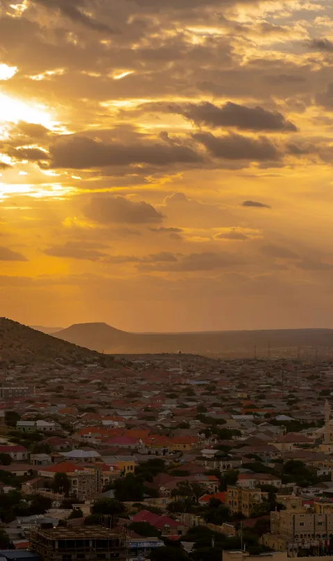 Sunset in Somalia - Abdulkadir Hirabe