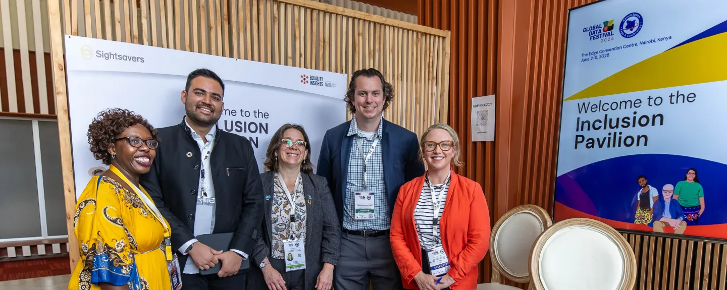 Funding inclusive data panel at the Incusion Pavilion, DataFest 2026