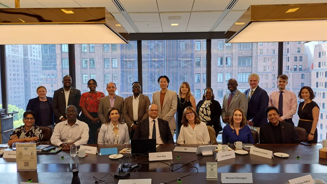 The Global Partnership Board, and special guests from the Data Values Programme