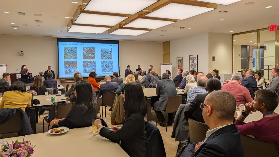 Side event on accessing mobile network data for statistics at the 56th UN Statistical Commission in March 2025