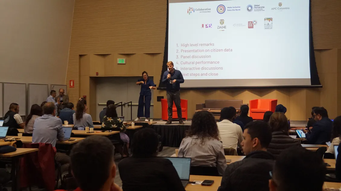 A peer exchange workshop in Colombia