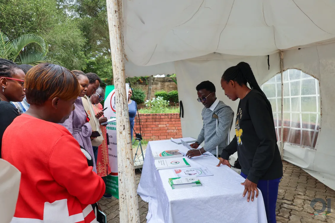 Field activity during MIDN workshop in Kenya