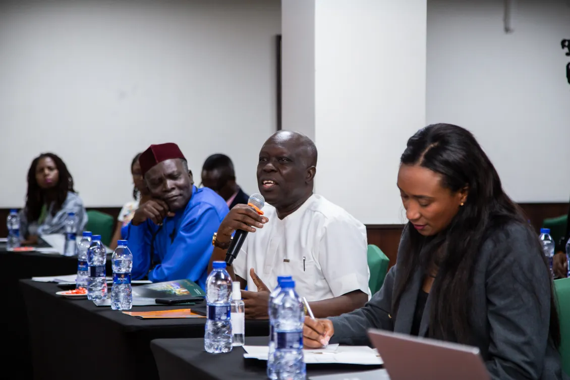 UNFPA Country Representative Dr. Wilfred Ocham called for systemic change in how data is collected and used at the national validation workshop in April 2025.