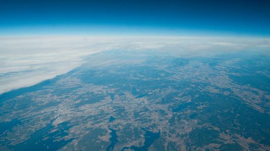 Aerial view from space / Dembee Tsogoo: Unsplash