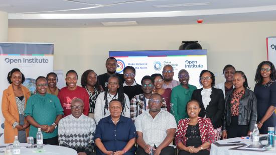 Participants at the three-day inclusive data workshop in Nairobi, Kenya, in May 2025. Part of the MIDN initiative.