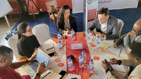 Participants at the learning exchange workshop in Nairobi