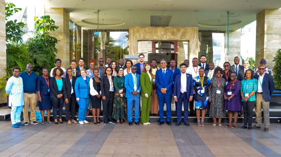 Participants at the learning exchange workshop in Nairobi
